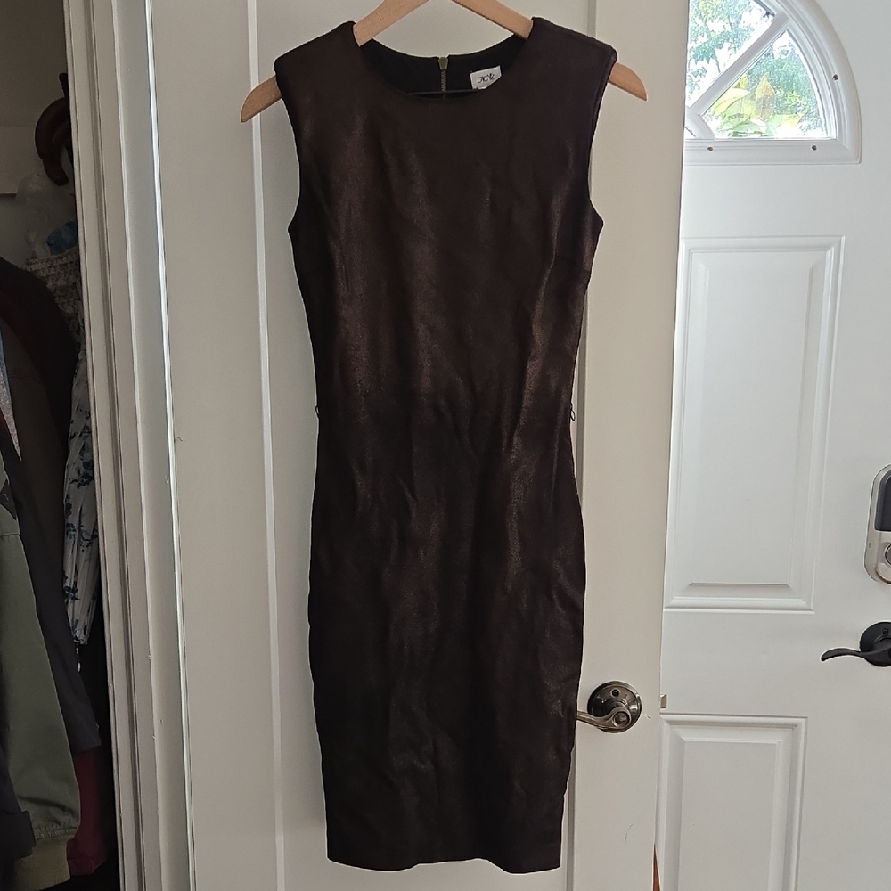 Cache Black/Bronze Dress